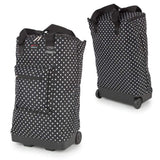 Folding Lightweight Shopping Trolley Bag on Wheels Cabin Luggage
