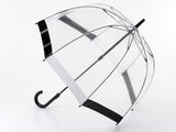 Fulton Birdcage Ladies Walking Length Dome Umbrella Transparent