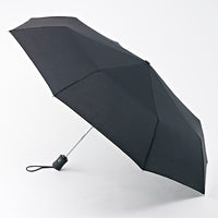 Fulton Compact Auto Open & Close Black Umbrella