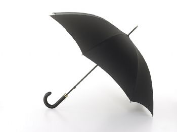 Fulton Minister Mens Walking Length Umbrella Black