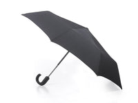 Fulton Open & Close Mens Crook Handle Auto Umbrella Black
