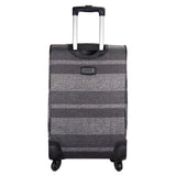 Highbury 4 Wheel Spinner Trolley Cases Multiple Sizes In Multi Box / Grey Stripe / Blue Box (L,M,S,Set Of 3)