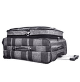 Highbury 4 Wheel Spinner Trolley Cases Multiple Sizes In Multi Box / Grey Stripe / Blue Box (L,M,S,Set Of 3)