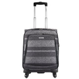 Highbury 4 Wheel Spinner Trolley Cases Multiple Sizes In Multi Box / Grey Stripe / Blue Box (L,M,S,Set Of 3)