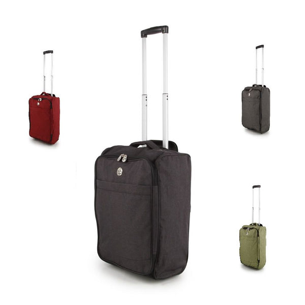 Lightweight Frameless Cabin Trolley Bag Suitable for Easyjet RyanAir