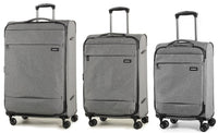 Members Beaufort Lightweight Expandable Four Wheel Spinner Suitcase Luggage