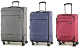 Members Beaufort Lightweight Expandable Four Wheel Spinner Suitcase Luggage