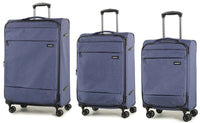 Members Beaufort Lightweight Expandable Four Wheel Spinner Suitcase Luggage