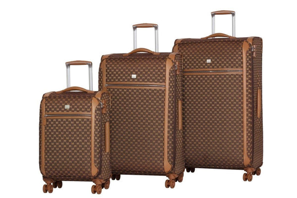 American Flyer Signature 4 Piece Luggage Set - Brown