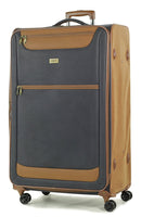 Members Boston Lightweight Imitation Suede Spinner Luggage Cases