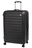 Members Chevron Hard Shell Expandable Four Wheel Spinner Suitcase Range