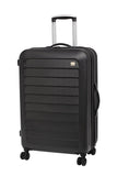 Members Chevron Hard Shell Expandable Four Wheel Spinner Suitcase Range