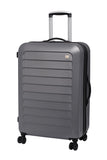 Members Chevron Hard Shell Expandable Four Wheel Spinner Suitcase Range