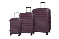 Members Chevron Hard Shell Expandable Four Wheel Spinner Suitcase Range