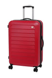 Members Chevron Hard Shell Expandable Four Wheel Spinner Suitcase Range