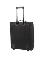 Members Flatpack 55cm Ryanair Compliant Carry-on Foldable Two Wheel Trolley Suitcase