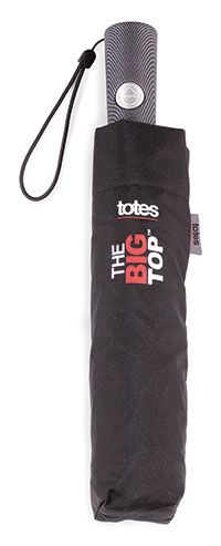 Totes Big Top Auto Open/Close Double canopy umbrella Golf Size Canopy