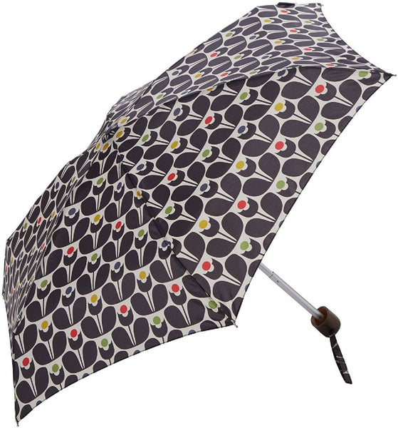 Orla Kiely by Fulton Designer Tiny-2 Compact Umbrella Wallflower Multi