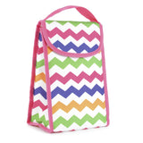 Personal Lunch Cool Bag Insulated PVC Lining Tough Velcro Closure Various Designs
