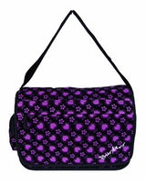 Pour Moi Suede Heart Dispatch Messenger Bag