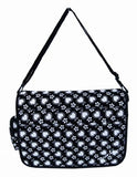 Pour Moi Suede Heart Dispatch Messenger Bag