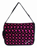 Pour Moi Suede Heart Dispatch Messenger Bag
