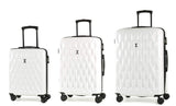 Rock Diamond Hardshell 8 Wheel Luggage Spinner Cases