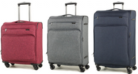Rock Madison Lightweight Expandable Four Wheel Spinner Suitcase Various Colours