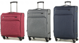Rock Madison Lightweight Expandable Four Wheel Spinner Suitcase Various Colours
