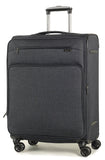 Rock Madison Lightweight Expandable Four Wheel Spinner Suitcase Various Colours