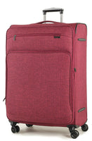 Rock Madison Lightweight Expandable Four Wheel Spinner Suitcase Various Colours