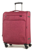 Rock Madison Lightweight Expandable Four Wheel Spinner Suitcase Various Colours