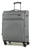 Rock Madison Lightweight Expandable Four Wheel Spinner Suitcase Various Colours