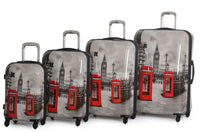 Rock Montana Expandable 8 Wheel Hardshell Spinner Luggage