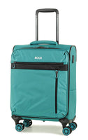Rock Smart-Lite Carry On Case with USB Charger Port Four Wheel Cabin Spinner
