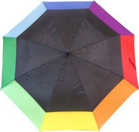 Soake Giant Rainbow Edge Golf Long Stick Automatic Umbrella