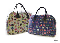 Stylish Ladies / Girls Polycotton Weekend Travel Bag - Butterflies