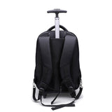 Tassia 15.6 inch Wheeled Laptop Backpack Padded Adjustable Back Straps and Carry Handle