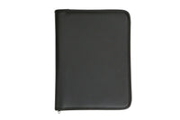 Tassia Faux Leather A4 Folio with Calculator Clamp Pad Gusseted Storage Pocket