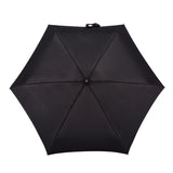 Totes Xtra Strong Manual 5-Section Mini Folding Umbrella Black