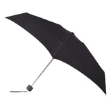 Totes Xtra Strong Manual 5-Section Mini Folding Umbrella Black